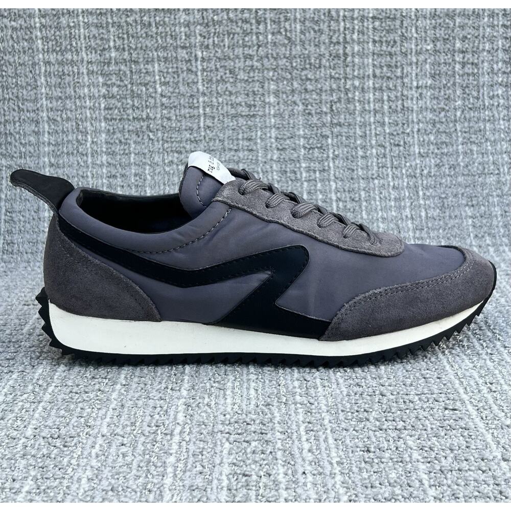rag & bone Retro Runner Sneaker Grey & Black Women's Size 10 US